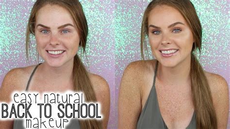 Easy Back To School Makeup Tutorial Youtube