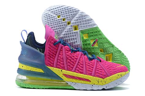 Nike Lebron 18 Los Angeles By Night Pink Primemulticolor For Sale