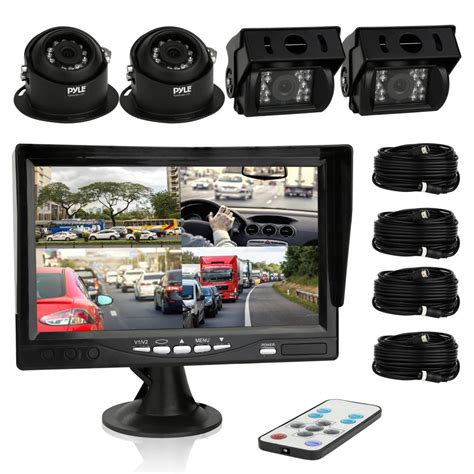 Pyle Uplcmtrs77 On The Road Rearview Backup Cameras Dash Cams