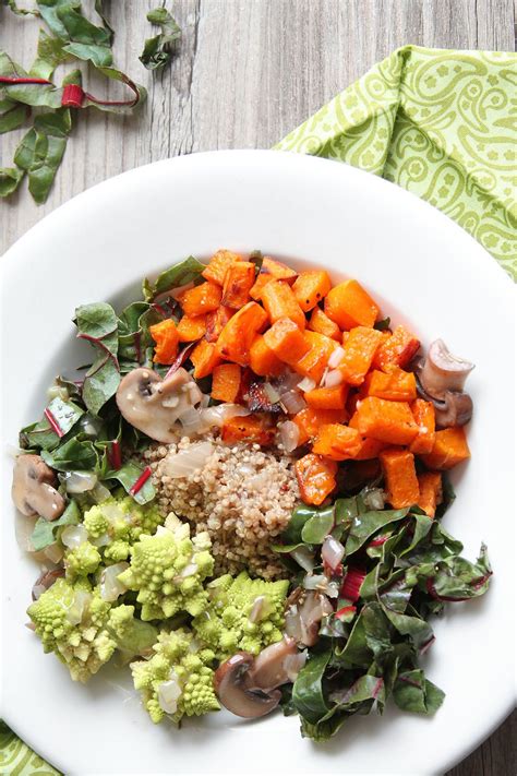 Maybe you would like to learn more about one of these? Roasted Vegetable Bowl with Mushroom Gravy | Thanksgiving ...