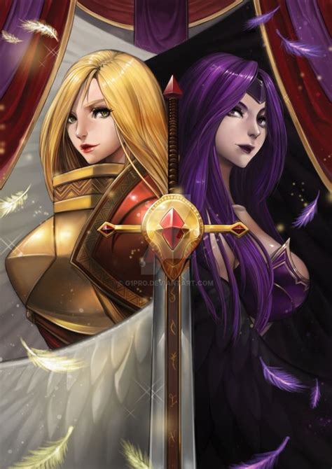 Morgana And Kayle League Of Legends