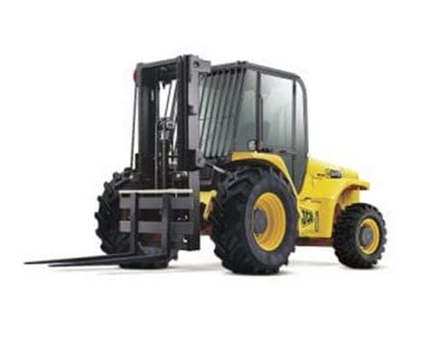 6000 Lbs 21 Ft Straight Mast 4wd Rough Terrain Forklift Rental