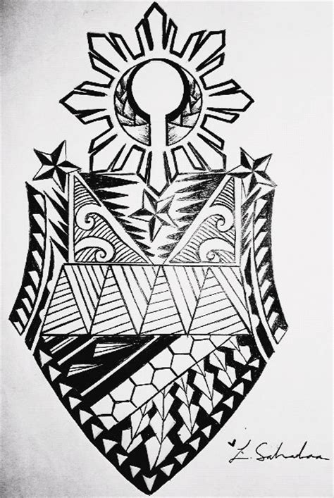 Check out the site to download free designs. Filipino Tribal Arm Sleeve tattoo design by 808LSALVADOR ...