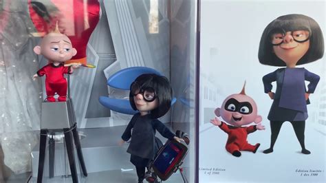 Disney Pixar Limited Edition Incredibles 2 Designer Doll Edna Mode Jack