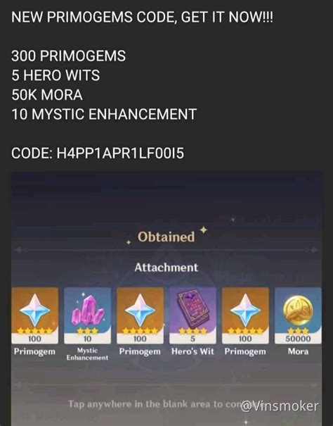 The best way to stay ahead of any new redeem codes. New Primogems Code !! - Genshin Impact - Official Community