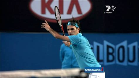 He does that because he wants to. Roger Federer Forehand in Slow Motion HD 1080p - YouTube