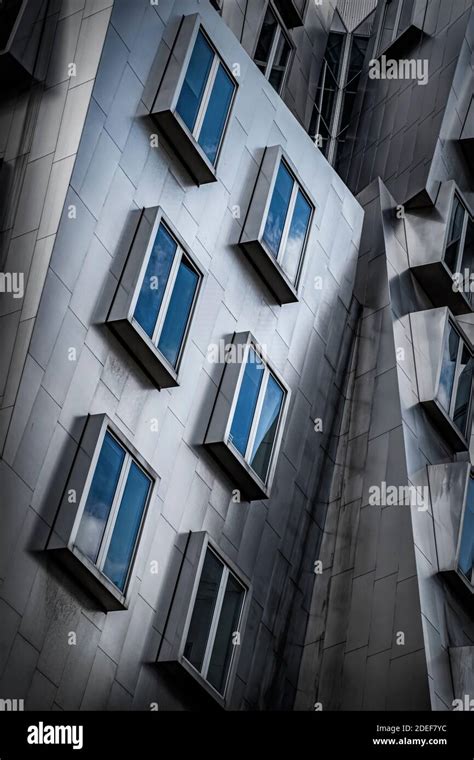 Deconstructivism Architecture By Frank Gehry At Mit Boston Stock Photo