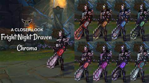 Lol Skin Draven Noite Apavorante League Of Legends Galeria De Skin