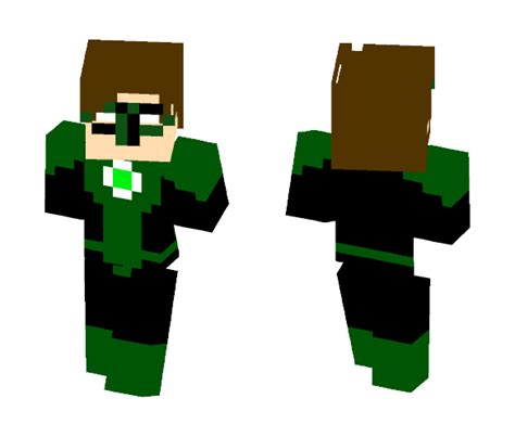 Download Green Lantern Hal Jordan Minecraft Skin For Free