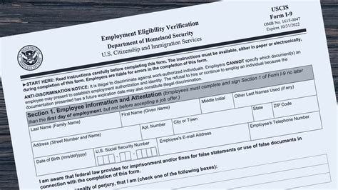 Instructions For Form I 9 Employment Eligibility Verification 2023