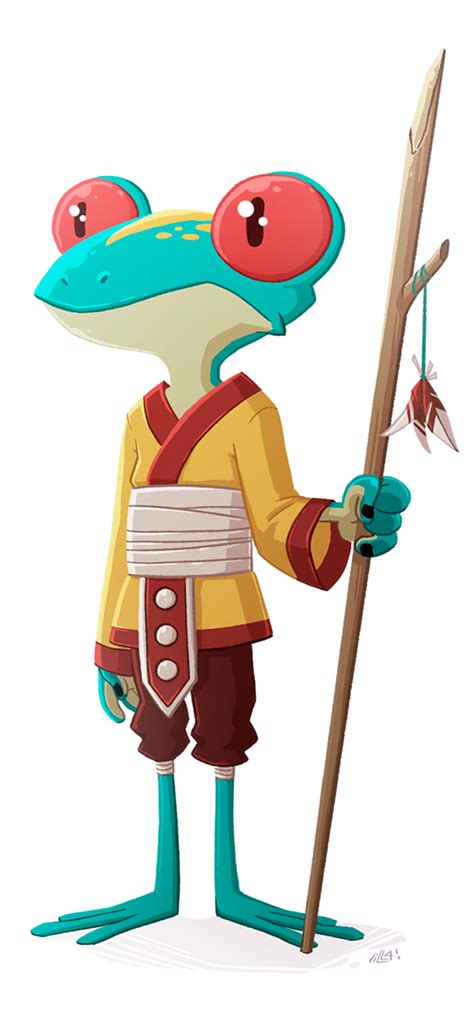 Frog Character on Behance | Cartoon character design, Illustration character design, Character ...