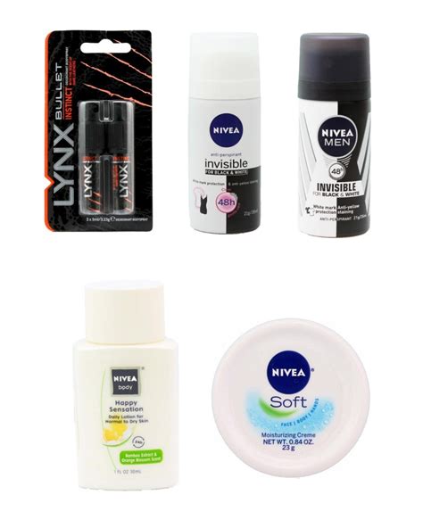 Travel Minis Travel Size Personal Toiletries By Travel Universe