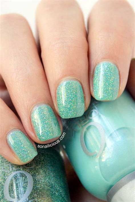 45 Gorgeous Mint Green Nails With Design