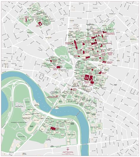 Harvard University Campus Map 2022