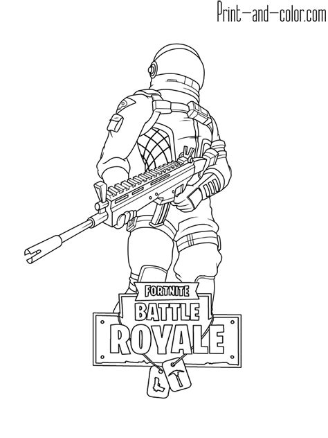 Coloring coloringpage colouring printables fortnite fortnitebattleroyale. Fortnite coloring pages | Print and Color.com