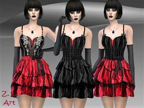 The Sims Resource Gothchic Ii By Zuckerschnute20 • Sims 4 Downloads