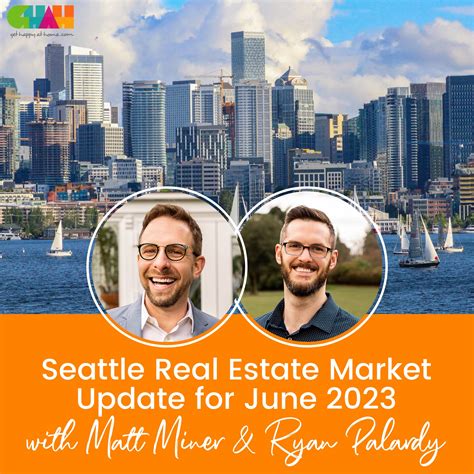 Seattle Real Estate Market Update June 2023 - Get Happy at Home - Get