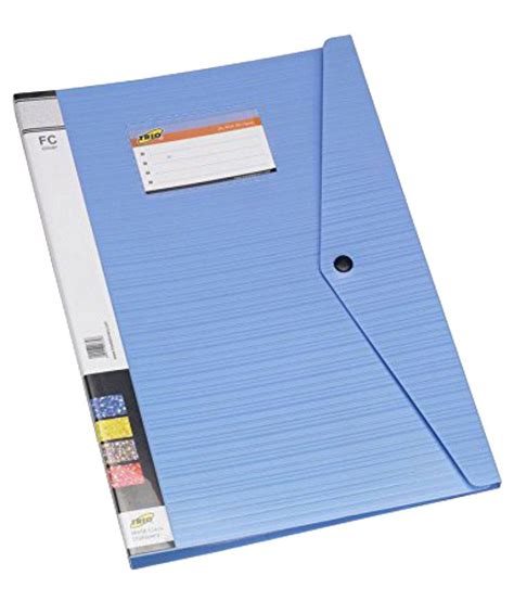 Trio Blue Plastic Clip Files Pack Of 4 Buy Online At Best Price In