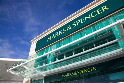 Marks And Spencer Shop Signage Stock Photo Download Image Now
