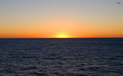 Deep Blue Ocean Great Sunset Wallpapers Deep Blue Ocean