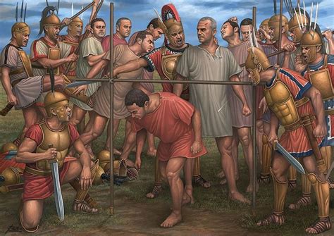 Romans Passing Under The Yoke Of The Samnites At The Caudine Forks