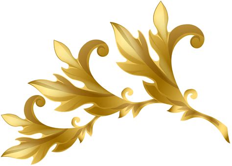 We are creating many vector designs in our studio (bsgstudio). Gold Decorative Element Transparent Image | Gallery ...