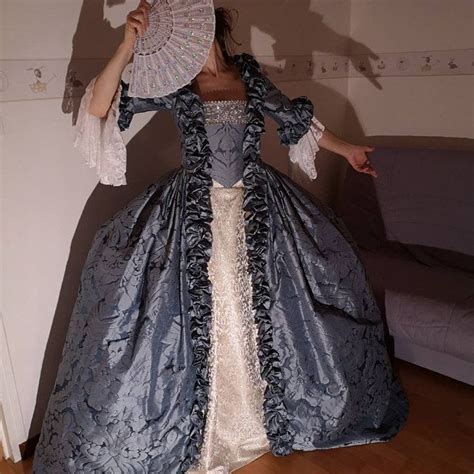 Marie Antoinette Dress Colonial Georgian Gown This Gown Was Purchased By Warwick Castle And