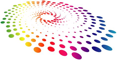 Free Abstract Oval Rainbow Dot 1199387 Png With Transparent Background
