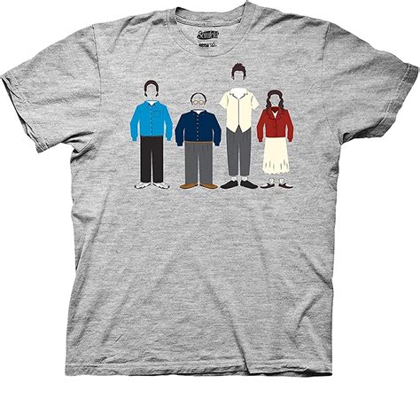 Mens Seinfeld Classic Lineup T Shirt Seinfeld Mens Fashion Shirt Jerry Kramer Geroge And