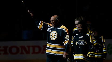 The First Black Nhl Player Will Have His Number Retired By Boston