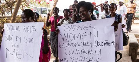 gender equality ‘fundamental prerequisite for peaceful sustainable world — global issues