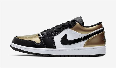 Even the follow up gold toe pairs are still fetching a pretty penny in the aftermarket. Air Jordan 1 Low Gold Toe CQ9447-700 Release Date - SBD