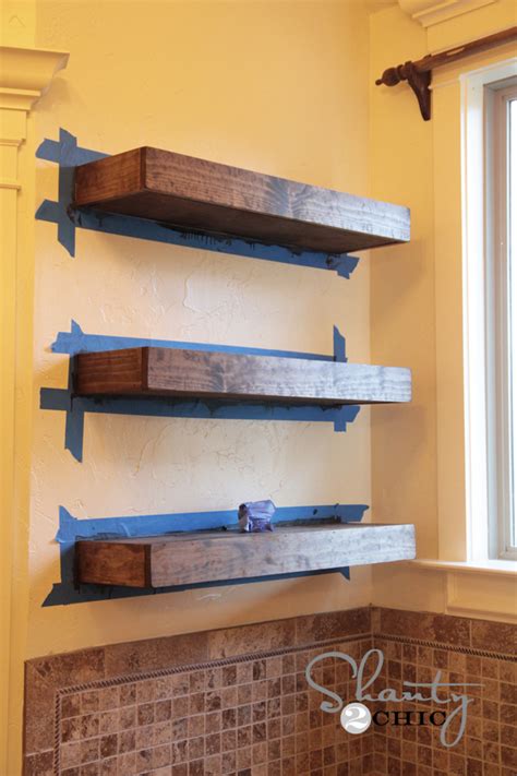 Easy Diy Floating Shelves Floating Shelf Tutorial Video And Free Plans