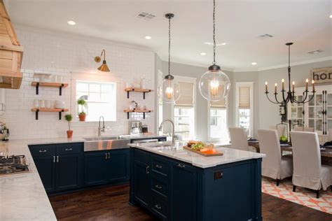 If you want to add a unique touch to your kitchen add pendant lights in unique. Joanna Gaines' Fool-Proof Guide to Light Fixtures