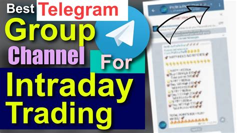 Best Telegram Channel For Intraday Trading Of Stock Market Youtube