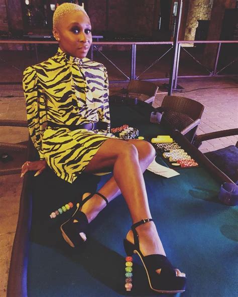 Cynthia Erivo Style Her Kooky Shoes And Tiger Print Mini Dress Prove