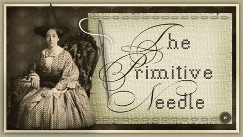 Patterns should not be in any photograph unless asking for help on how to read a zoomed in portion. Loose Thread Stitchers: Wordless Wednesday ~ Primitive Needle