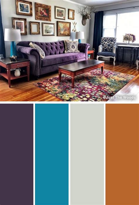 Since purple is found prominently on bold bedspread, pairing your room with white color can make the room feel clean and classic. 99 Unique Color Combinations To Reflect Your Style ...
