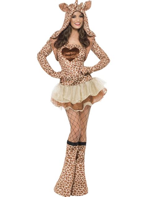 Ladies Fever Sexy Animal Jungle Zoo Safari Outfit Fancy Dress Costumes