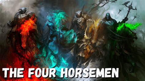The Four Horsemen Of The Apocalypse Explained Youtube