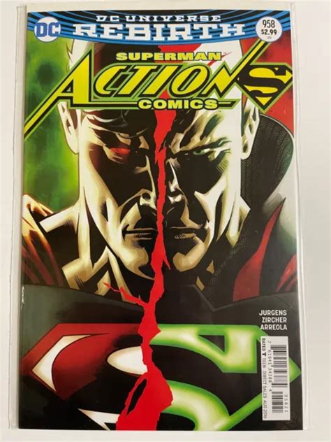Action Comics 958 2016 Dc Comics Variant Cover Dc Universe Rebirth
