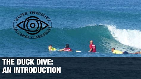 Surf Insight An Introduction To The Duck Dive Youtube