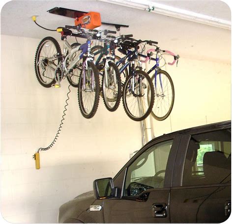 Owning a bike is both a luxury and valuable environmental alternative, to say nothing of the physical. Garage Gator Motorized Hoist Storage System