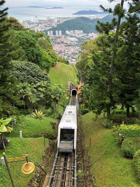 Climb to the penang hilltop for a refreshing experience. Penang Hill, Bukit Bendera, Malaysia - A 10 minute cable ...