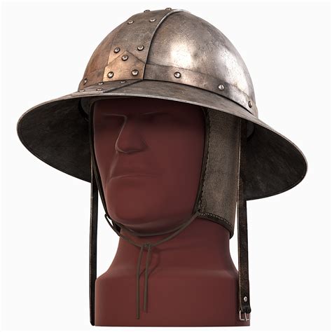 3d Kettle Hat Medieval Helmets