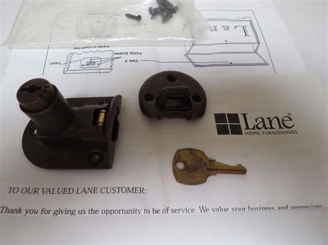 Lane Cedar Chest Lock Replacement With Instructions 1815586771