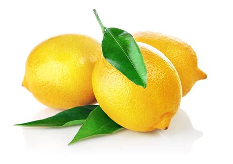 Hd Wallpaper Three Ripe Yellow Lemons Leaf Citrus Fruit Freshness