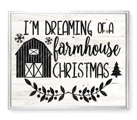 Farmhouse Christmas SVG File - The Scrap Shoppe