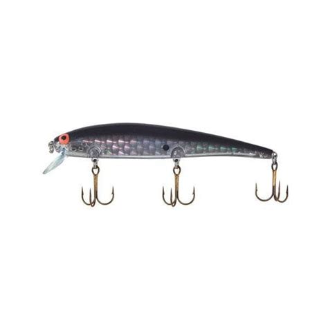 Bomber Long A Fishing Lure Silver Prismblack Back 4 12 In