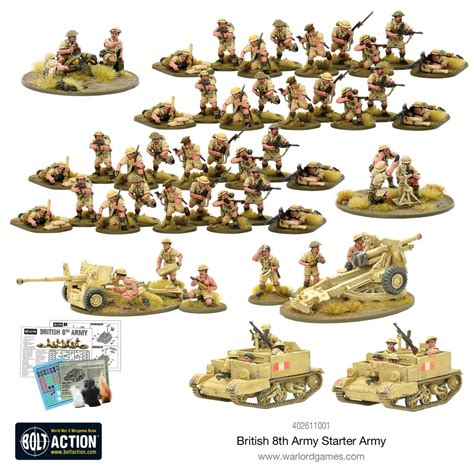 Warlord Games Bolt Action British 8th Army Starter Army